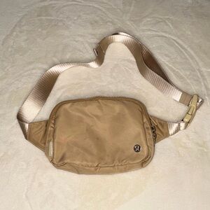 Tan lululemon Fanny pack